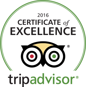 Trip Advisor 2016 Certificate Of Excellent | Canyon Villa Inn | Paso Robles, Ca